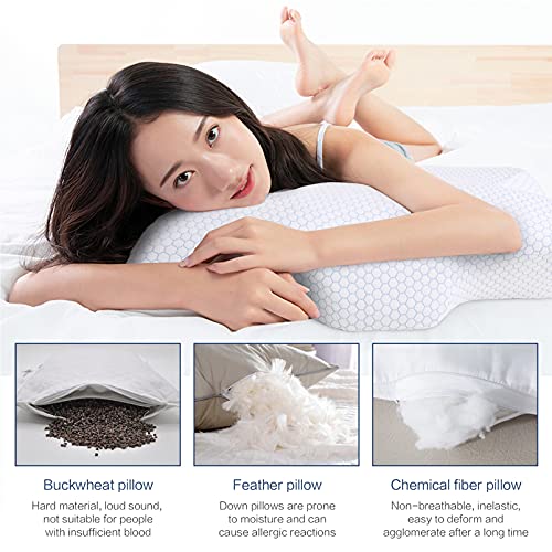 Sleeping Cervical Memory Foam Pillow Ergonomic Orthopedic Comfort