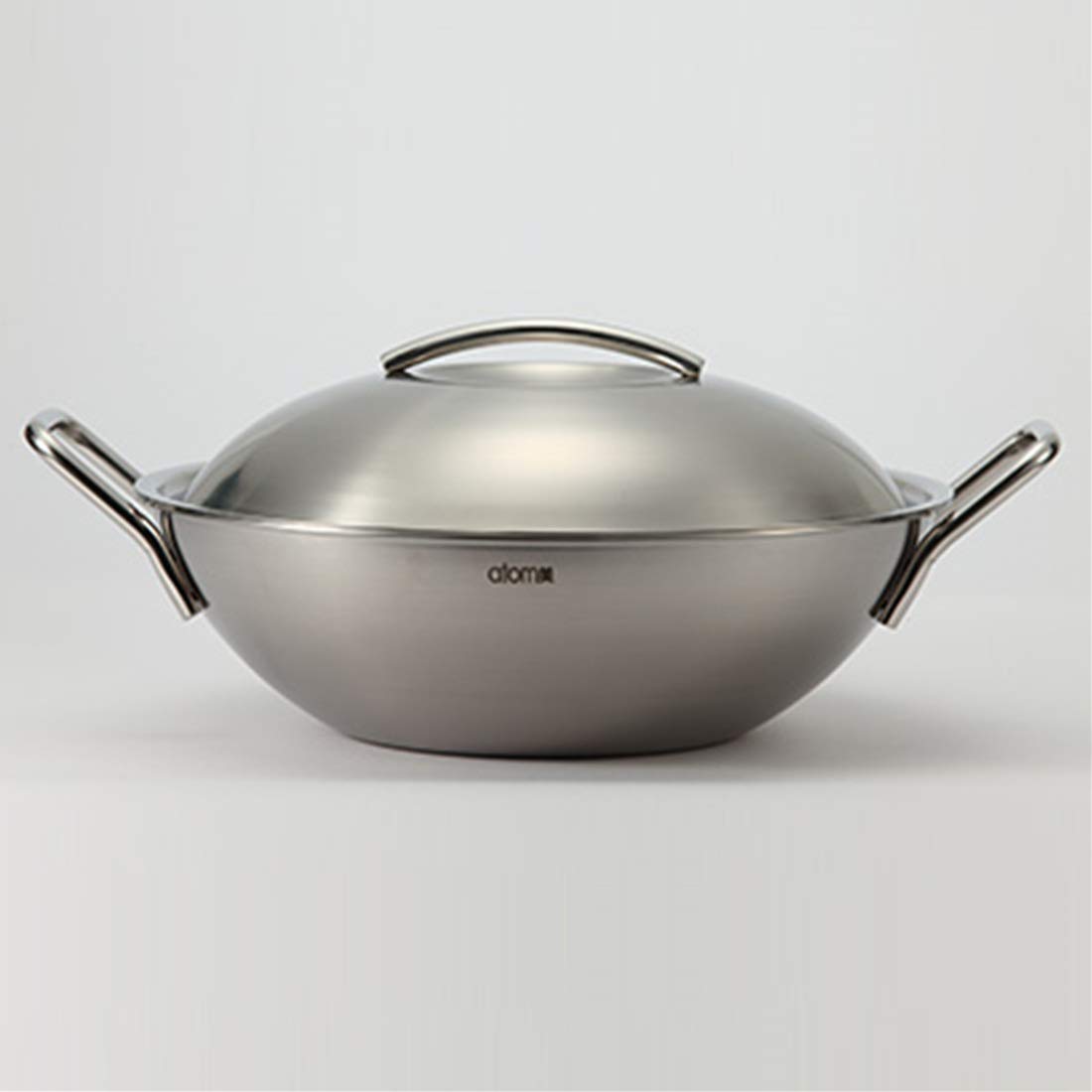 Amazon.com: Atomy acero inoxidable Wok de 12.6 inch, patatas ...