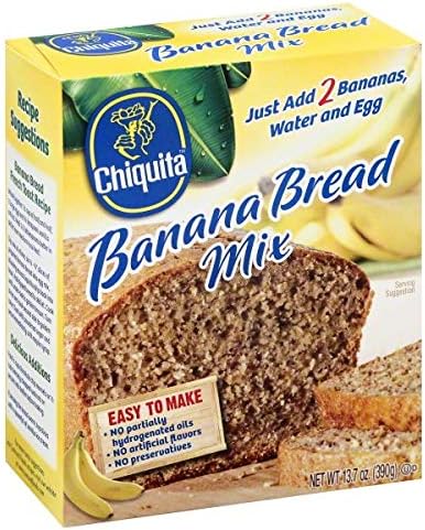 Chiquita Banana Bread Mix ~ 2 Boxes 13.7 oz each by Concord Foods