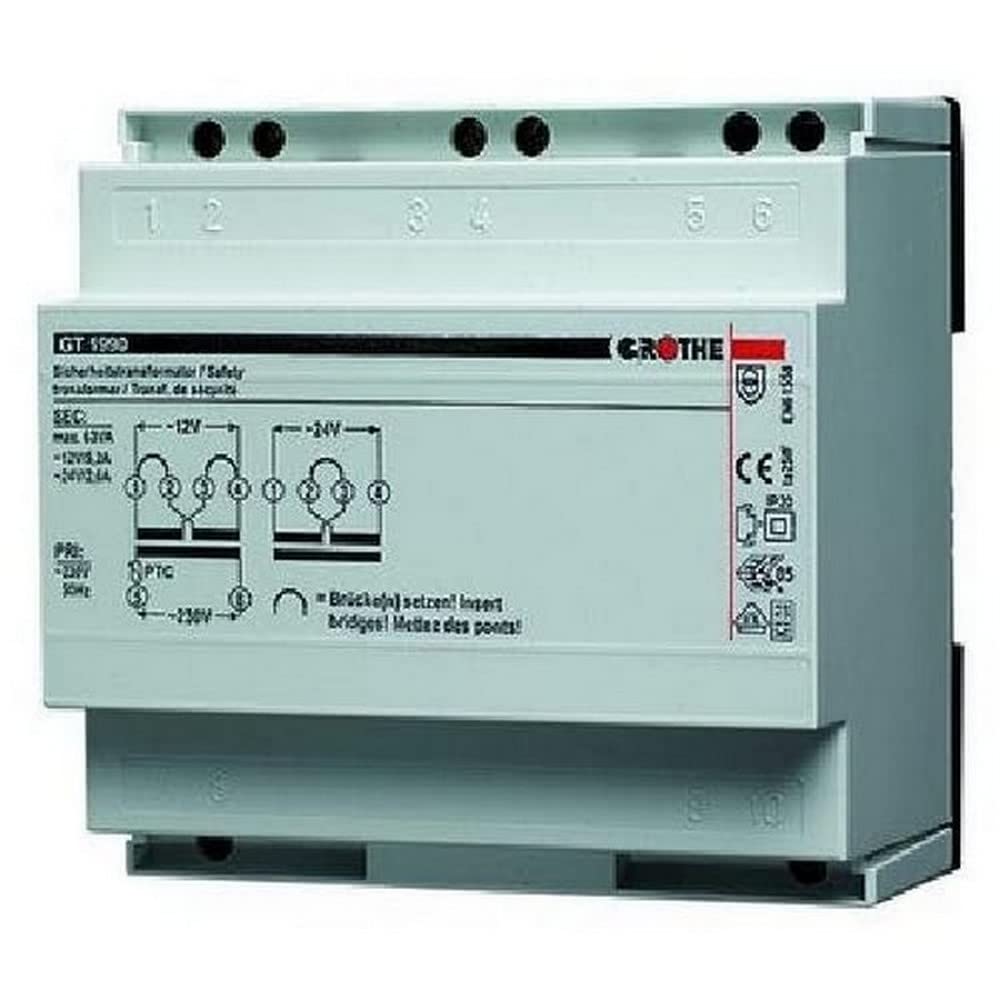 Grothe 1512008 Security Transformer 12-32/230 V AC, Installation GT 1980