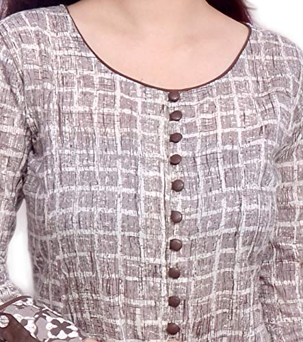 yash gallery women`s cotton anarkali kurti