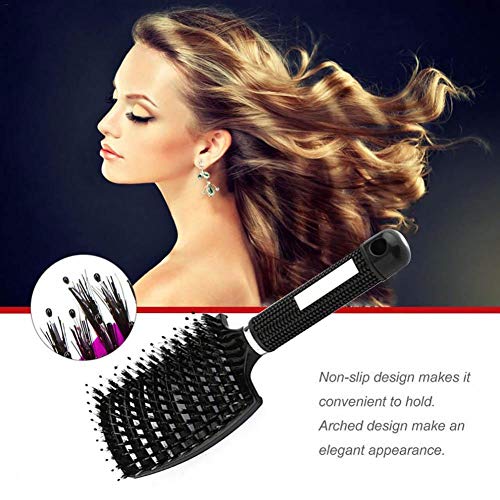 Hair brushes for women, Professional Curved Vented Hair brushes, Fast