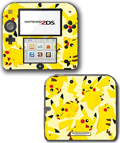 Pikachu Art Pokemon Go Design Pokeball Video Game Vinyl Decal Skin Sticker Cover for Nintendo 2DS System Console Pikachu Art Pokemon Go Design Pokeball Video Game Vinyl Decal Skin Sticker Cover for Nintendo 2DS System Console