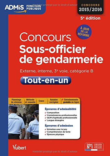 Concours sous-officier de gendarmerie