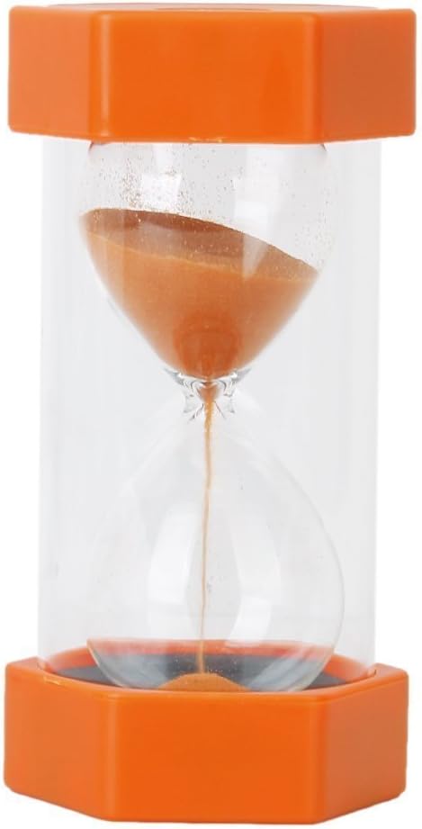 SurreyWhytel 2 Minutes Security Hourglass Sand Timer -Orange