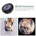 HXGD Phone Camera Lens Kit 12x Telephoto Lens 180° Fisheye Lens 0.36x Super Wide Angle Lens Macro Lens Suit for iPhoneXS Max/X/XR/8/7/6 Andriod (Sliver)