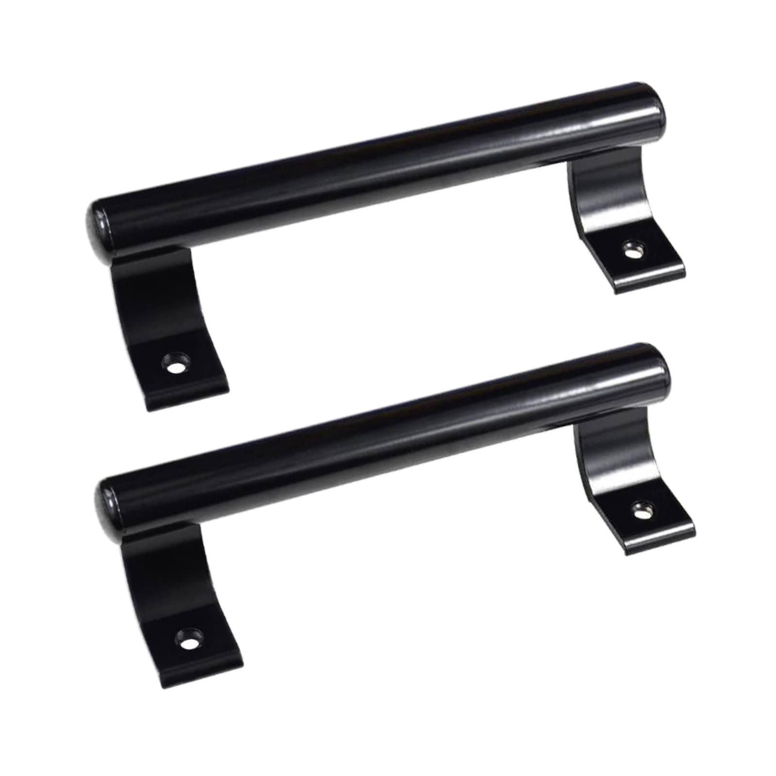 KAFENDA 2-piece 8" Aluminium Sliding Door Handle, Modern Metal Handle for Balcony Glass Doors, Bathroom Sliding Doors, barn Doors, Warehouse Doors, etc.