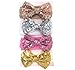 Alead Baby Girl Headbands with Bow Elastics Head Wrap Hair Accessories for Infant (color-2)