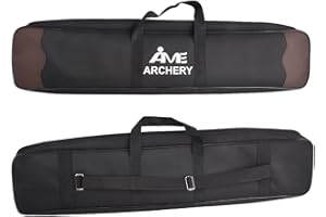 ZSHJGJR Archery Recurve Bow Bag Take Down Portable Soft Bow Case Double Layer Bag for Storage and Arrow, for Take Down Recurve Bow/Long Bow Outdoor Shooting Practice