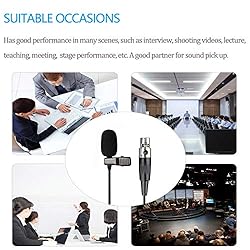 Sujeetec Lavalier Microphone Lapel Microphone