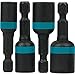 Makita A-97639 Impactx 4 Pc 1-3/4&Prime; Magnetic Nut Driver Set