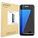 Galaxy S7 Edge Screen Protector, PLESON [2-PACK] Samsung Galaxy S7 Edge Screen Protector, [Full Coverage] HD Clear Film, [Exclusive Design] Anti-Bubble Screen Protector for S7 Edge