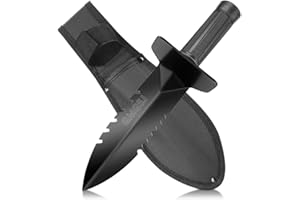 GMGSJ Metal Detecting Shovel - Beach Screen Treasure Hunting, Stainless Steel Shovel, Metal Detector Detecting Accessories and Digging Tools. (Metal detection shovel)