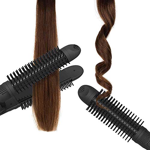 Xtava Hotness 1Inch 3in1 Hair Straightener Brush Curler and Round