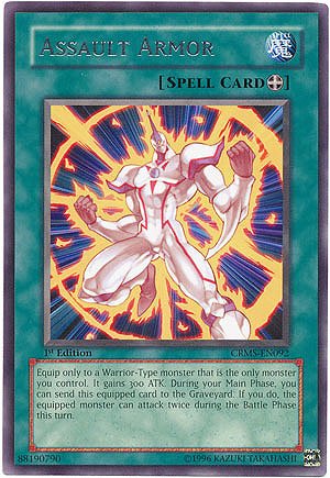 Yu-Gi-Oh! - Assault Armor (CRMS-EN092) - Crimson Crisis - 1st Edition - Rare