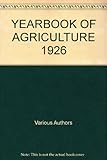 Hardcover YEARBOOK OF AGRICULTURE 1926 Book
