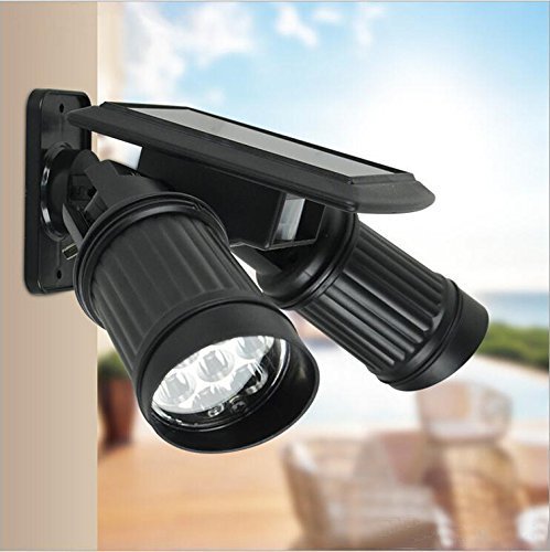 Solar Motion Sensor Light, Gracetop 400-Lumens Bright 14 LEDs Spotlight 14W Solar Lights Outdoor Wireless Security Lighting for Porch Patio Garden Solar Powered Lights - Thumbnail 7