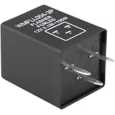 SOCAL-LED LIGHTING 3-Pin EP28 EP-28 Electronic LED Flasher Relay for Fix Turn Signal Bulbs Hyper Flash Issue