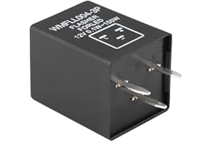 SOCAL-LED LIGHTING 3-Pin EP28 EP-28 Electronic LED Flasher Relay for Fix Turn Signal Bulbs Hyper Flash Issue