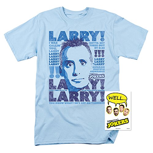 Impractical Jokers TruTV Joe as Larry T Shirt & Stickers