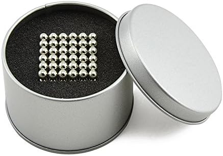 Magnetic Ball, CJSJ Magnetic Sculpture Toys for Intelligence Development and Stress Relief (Set of 222 Balls-5MM)
