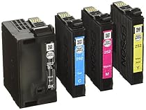 Epson T252XL-BCS Combo Pack, Black High Capacity and C/M/Y Standard Capacity Cartridges