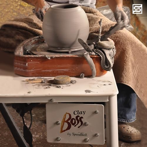 Speedball Clay Boss Pottery Wheel With 0.5 Hp Motor, 14Inch Wheel Head