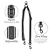 Fourhorse Dog Leash Coupler Splitter for Small and Medium Dogs, No Tangle Adjustable Length for Two Dogs