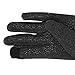 HEAD women’s touchscreen running gloves (Black, Large)