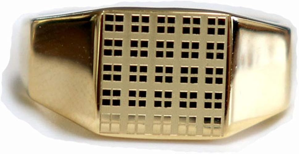 Amazon 18ｋ 18金 印台 リング メンズ 男 指輪 K18 ゴールド 金 25 リング 通販