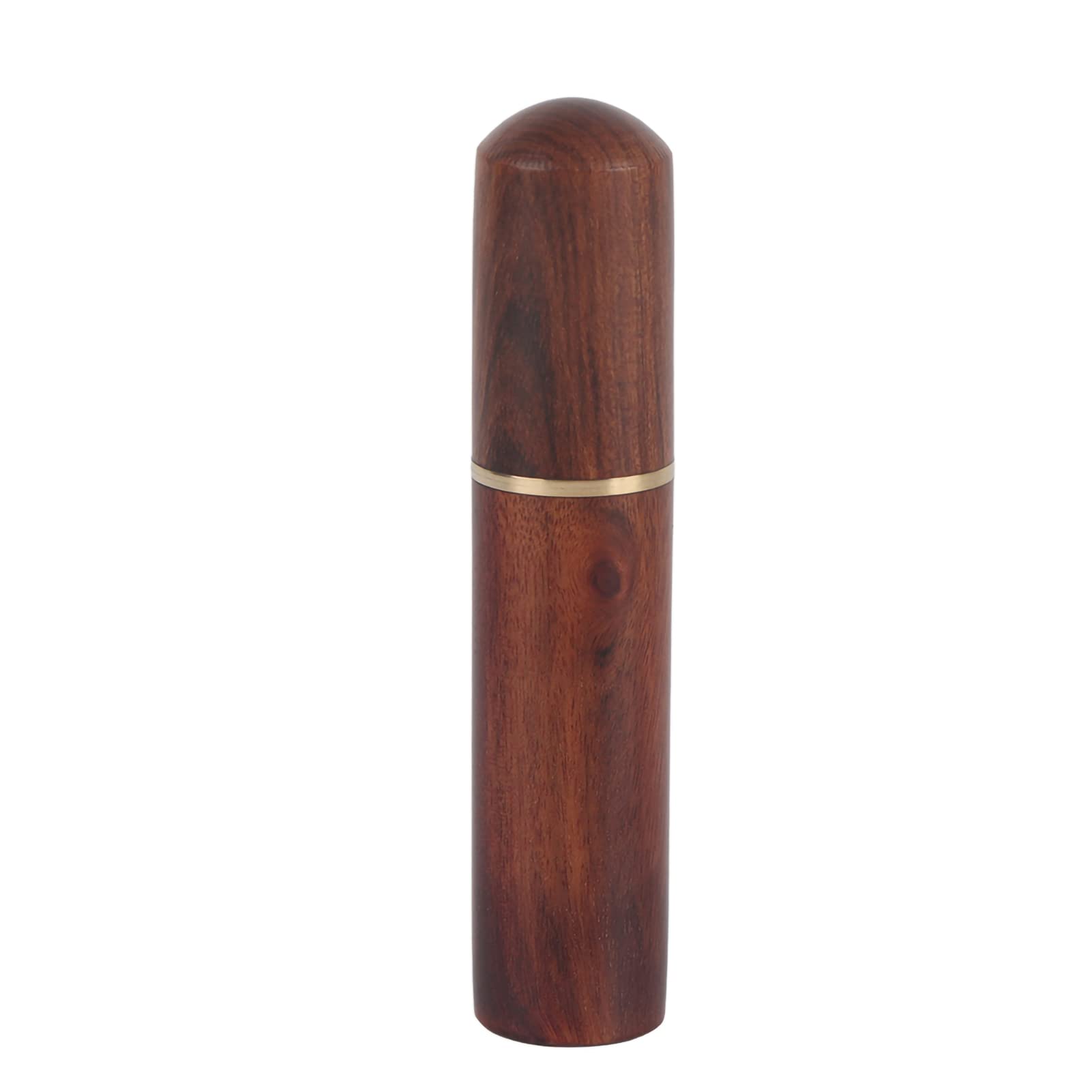 Toothpick Pocket Holder Dispenser Toothpick Holder Pocket Toothpick Holder Natural Wood Toothpick Dispenser Capsule Case Portable Handmade Craft Outdoor Use (Rosewood)