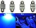 Cutequeen Blue 300 Lumens 5730 6-SMD 31mm(1.25