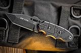 Tops Knives C.A.T. 203 Tactical Knife Cryptic Cyber Scales Tanto Point 203T-01