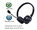 Bluetooth Headset,Pashion 2 in 1 Stereo Handsfree Headset Boom Mic Noise Canceling Wireless Bluetooth Headphones For Cellphones iPhone 4S iPad PC PS3 Skype For Drivers
