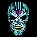 Sound Activated Flashing Mask Light UP Reactive Rave Mask Halloween Glowing Party Christmas Dance Face Mask