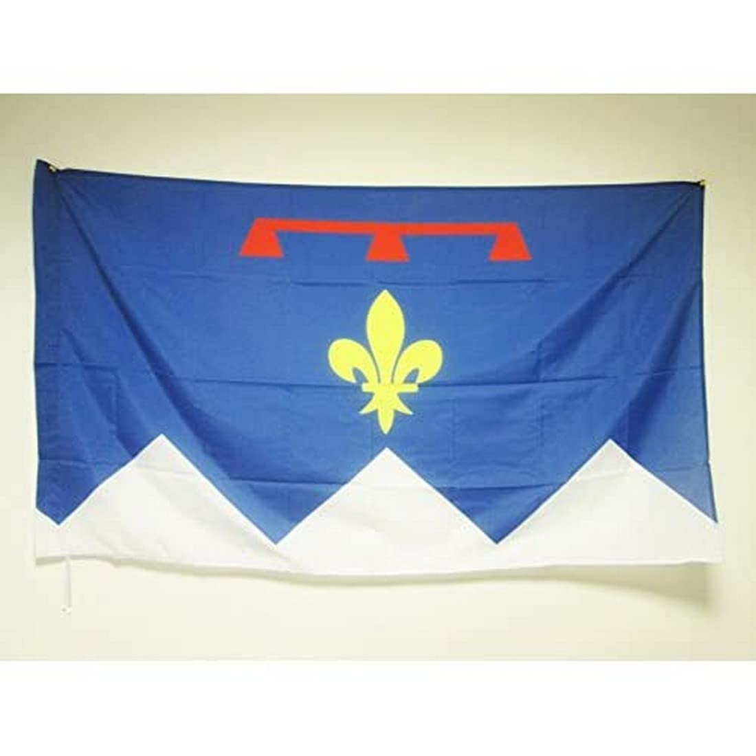 AZ FLAG - French Department of Alpes-de-Haute-Provence Flag - 3x5 Ft - Department of France Banner with Sleeve - 100% Polyester - Fade Resistant - Vivid Colors - 3' x 5' Feet - 150x90 Cm