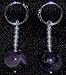 Zarbon Dark Purple Amethyst Potara Earrings - DBZ Anime Cosplay Costume Accessories by TamaShop