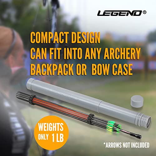 Legend Arrow Tube Case Adjustable Arrow Holder for Hunting, Target