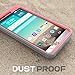 LG G3 Case, SUPCASE [Heavy Duty] LG G3 Case [Unicorn Beetle PRO Series] Full-body Rugged Hybrid Protective Case with Built-in Screen Protector (Pink/Gray), Dual Layer Design + Impact Resistant Bumper