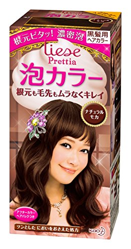 KAO Prettia Bubble Hair Color, Natural Moca, 0.5 Pound