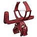 PAMASE Adjustable Quick Release Bike Water Bottle Cage Rack - Mountain Road Bicycle Bottle Holder Red