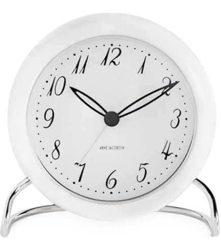 Arne Jacobsen＞TABLE CLOCK ROMAN CLASSIC Arne Jacobsen Roman Table Clock – FJØRN Scandinavian