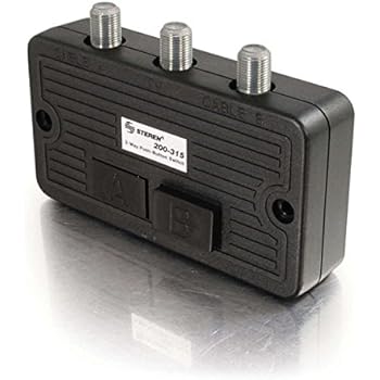 Amazon.com: C2G 41015 High Isolation AB Switch, Black: Home Audio & Theater