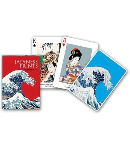 昭和レトロ トランプ HINOMARU PLAYING CARDS Amazon.com: FLONZGIFT Japan Painting Playing Cards (Poker Deck 54