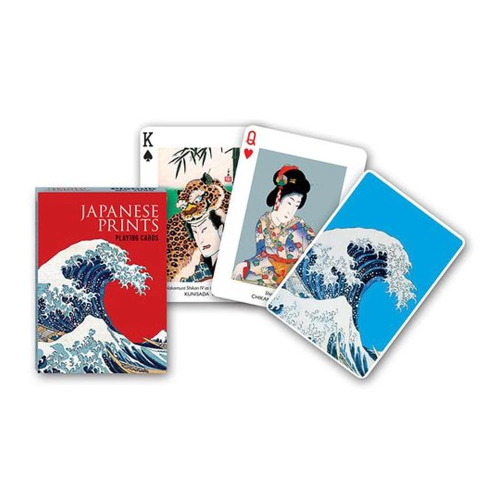 Japanese Prints Standard Set of Playing Cards + Jokers (gib)
