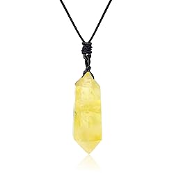 Apengshi Natural Healing Citrine Double Pointed