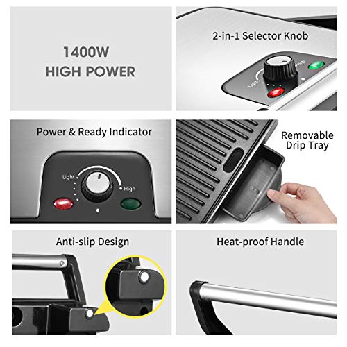 Slow Juicer IKICH 64RPM Golden Ratio Speed Slow Masticating Juicer with