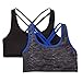Fruit of the Loom Girls' Big Strappy Back Sports Bra (Pack of 2)