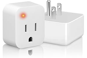 TTQ 2PCS Thermostatically Controlled Outlet,Temperature Outlet Plug 32°F(0 Degree) Auto On/50°F(10 Degree) Off Cold Weather Thermostat Cube for Pond De-icers,Deicer Roof Cable,Farm