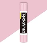 TECKWRAP Pink Permanent Vinyl 12x60in Light Pink Glossy Adhesive Vinyl